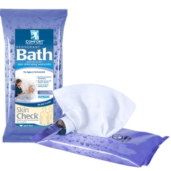 Deodorant Comfort Bath&reg; Cleansing Washcloths deodorant, comfort bath, cleansing washcloth, washcloths, exopheryl, aloe, vitamin e, moisturizing, 7818