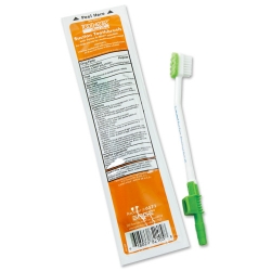 Toothette&reg; Single Use Suction Toothbrush System with Perox-A-Mint Solution suction, oral tisse, toothbrush, suction toothbrush, oral control, 6571, toothette, Toothette&reg;, oral care, disposable toothbrush, medline, kimberly-clark, perox-a-mint